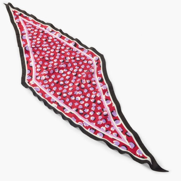 Silk petal scarf, colorful - Picture 2 of 2